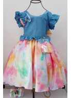 VESTIDO TIE DYE  TAM. 4